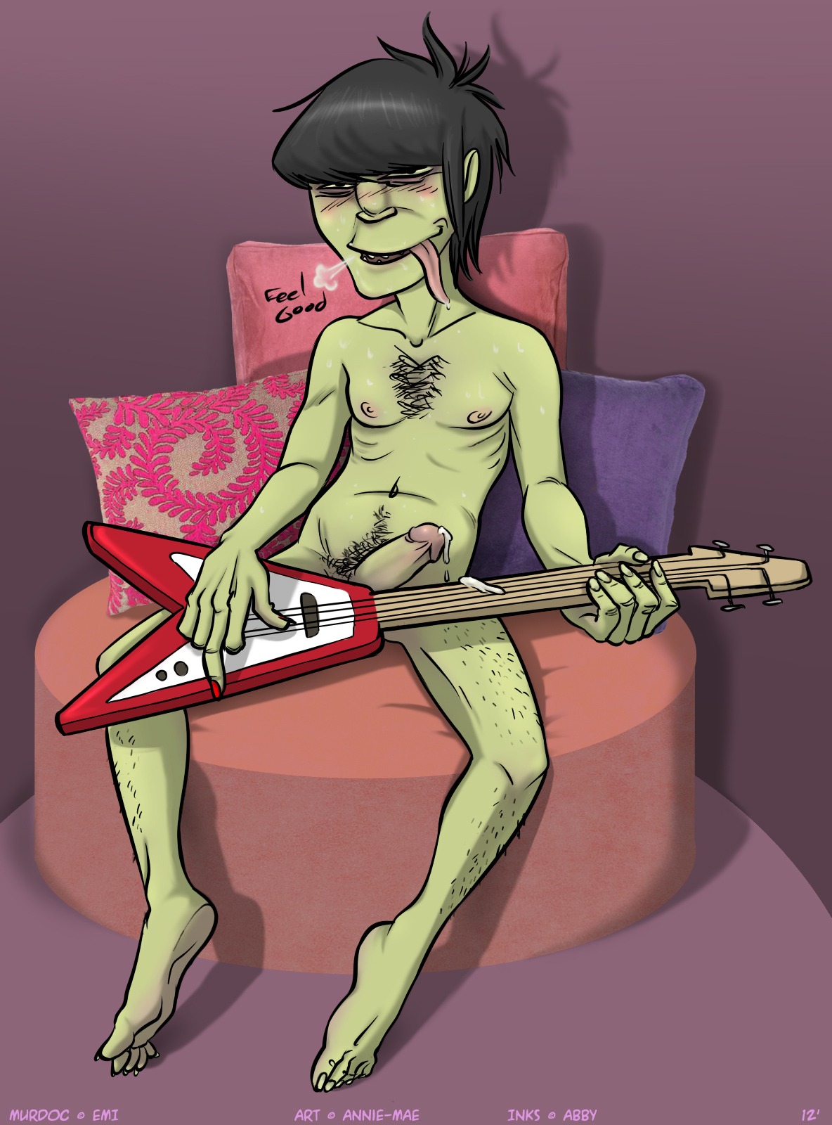 annie-mae gorillaz male male_only murdoc_niccals rule34 tagme