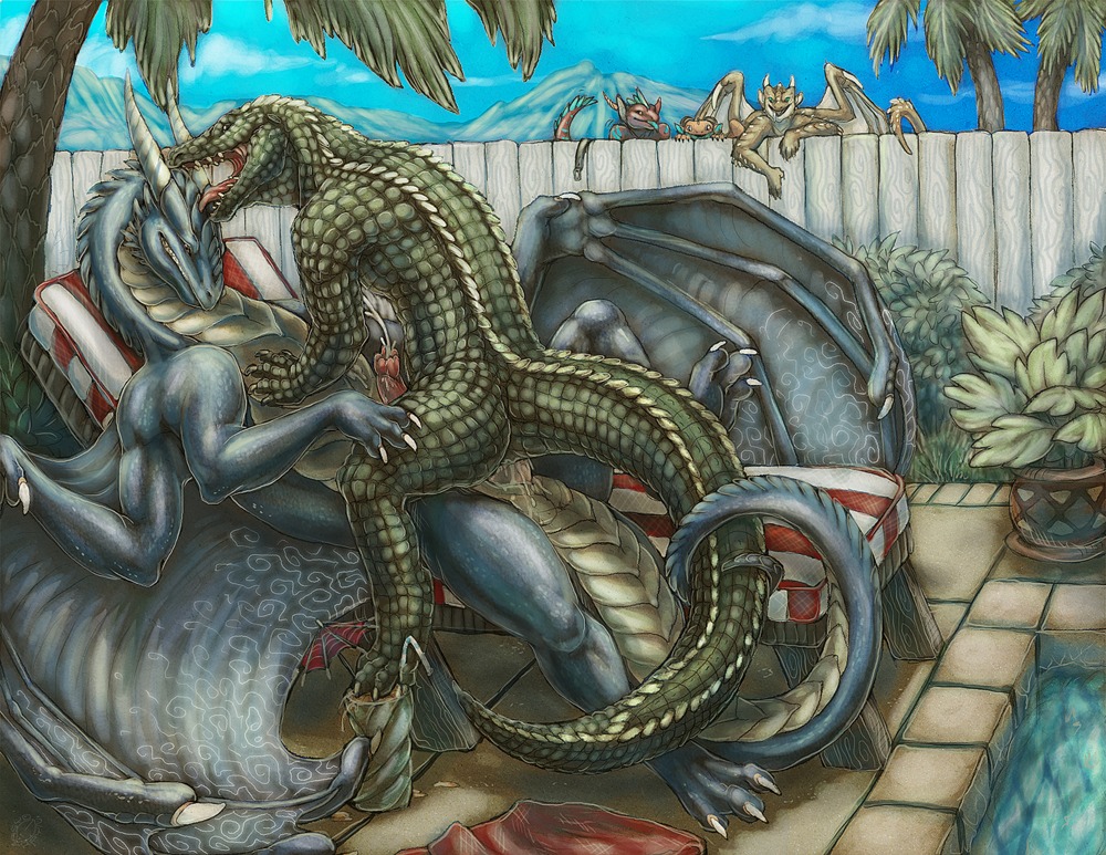 3_toes acidapluvia alligator alligatorid amphibian anal anal_penetration anthro barefoot being_watched bendy_straw beverage black_eyes blue_body blue_eyes blue_skin bodily_fluids butt chair claws cloud cowgirl_position crocodilian cum cum_in_ass cum_inside cum_on_chest cum_on_penis cum_on_self cum_on_tail cum_while_penetrated cumshot digital_media_(artwork) digital_painting_(artwork) digitigrade dragon drinking_straw drooling duo_focus e621 ejaculation entwined_tails erection feet fence from_front_position furniture genital_fluids genitals glistening grass green_body green_scales green_skin group gums hand_on_chest hands-free happy hindpaw horn humanoid_pointy_ears interspecies leaf licking long_ears looking_at_another looking_at_viewer looking_away looking_down lying male male/male male_on_bottom male_on_top male_penetrated male_penetrating male_penetrating_male membrane_(anatomy) membranous_wings mountain mythological_creature mythological_scalie mythology nude on_back on_bottom on_top open_mouth orange_body orange_skin orgasm outside painting_(artwork) palm_tree paws peeping penetration penis pink_body pink_penis pink_skin plant plant_pot pointy_ears potted_plant raised_arm raised_leg red_body red_eyes red_penis red_skin reptile saliva scales scalie sex shadow sharp_teeth shrub sky smile spread_legs spreading stare straddling stripes swimming_pool tail tail_coil tan_body tan_skin teeth toes tongue tongue_out towel tree umbrella water wings wood yellow_body yellow_eyes yellow_skin