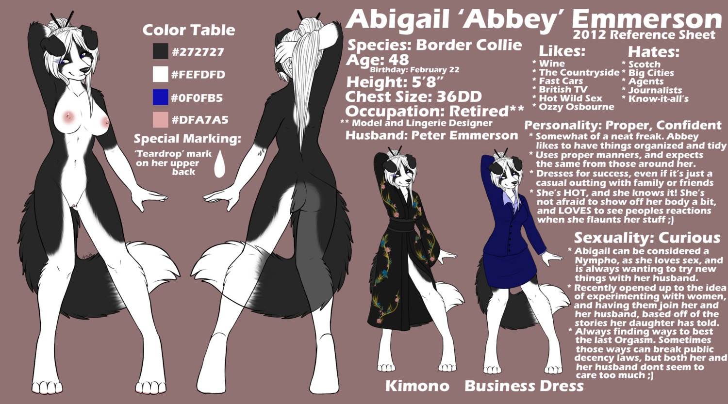 2012 abigail_emmerson ajna anthro blue_eyes border_collie breasts canine clothes english_text female fur furry hair japanese_clothes kimono model_sheet mother nude pussy rule34 solo text white_hair