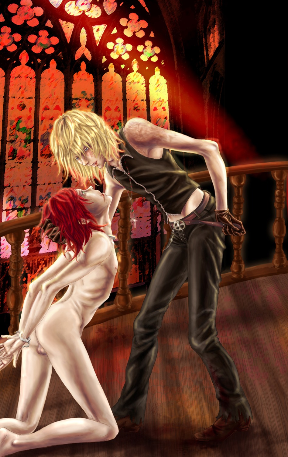 death_note mail_jeevas male matt_(death_note) mello mihael_keehl rule34 tagme yaoi