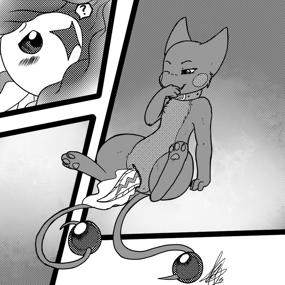 1:1 2_tails anthro aquatic belly blush collar comic confusion countershade_belly countershade_fur countershading dragonair duo e621 fakemon fan_character female feral fish fur generation_1_pokemon generation_5_pokemon genitals grey_background greyscale head_first hybrid internal internal_vaginal larger_female mammal monochrome multi_tail nintendo one_eye_closed partially_inside pawpads paws penetration pikachu pokemon pokemon_(species) question_mark reclining rodent semi-anthro shikaro simple_background sis_(fyoshi) size_difference tail tynamo unbirthing vaginal vaginal_penetration vore vulva