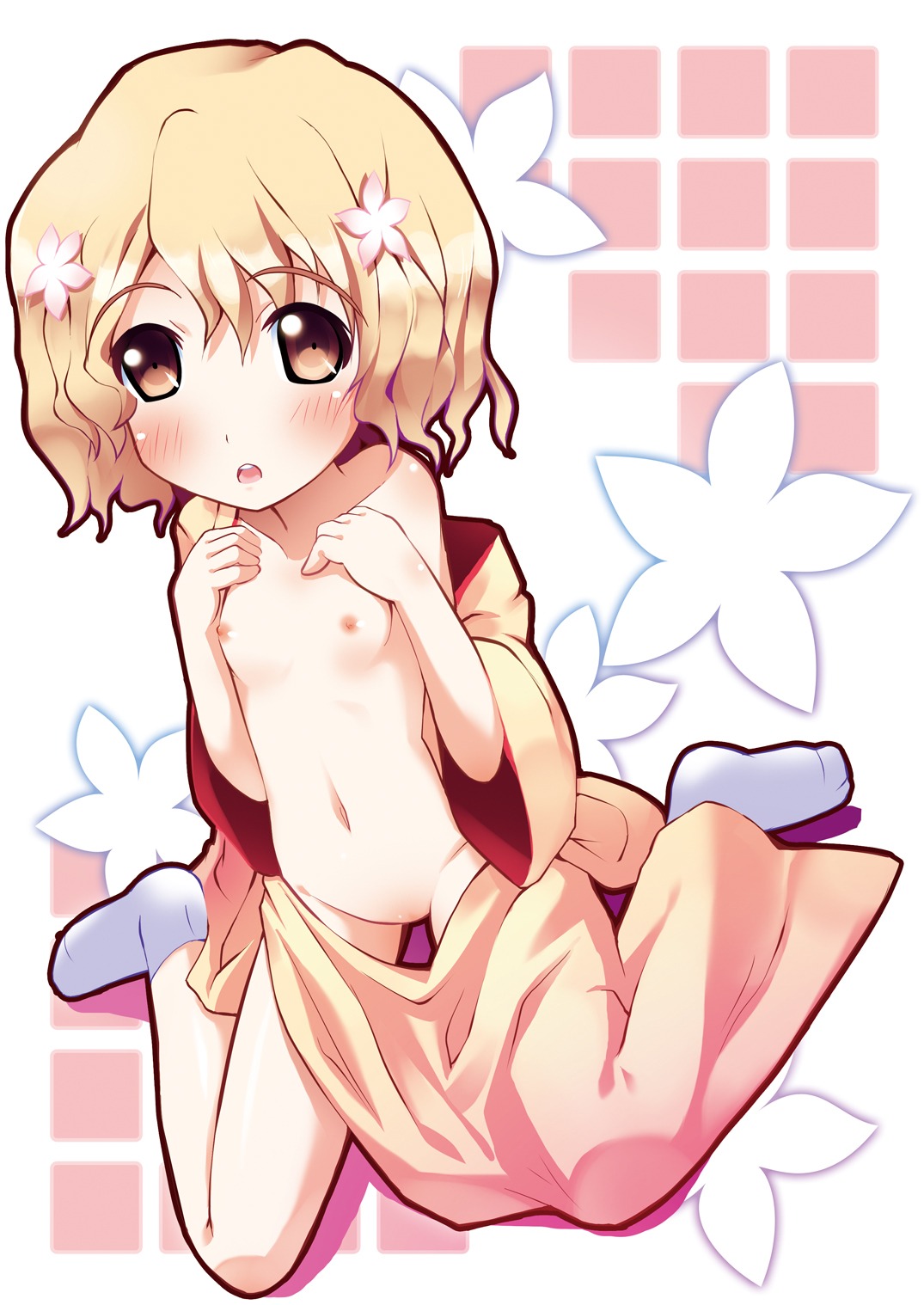 clothing female flower hanasaku_iroha matsumae_ohana pointy_chin rule34 tagme