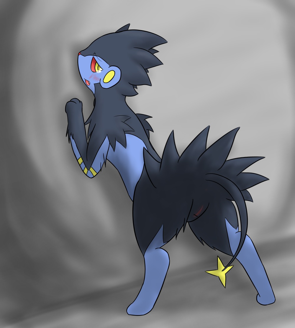 censored female feral luxray pokemon pokemon_(species) rule34 tagme