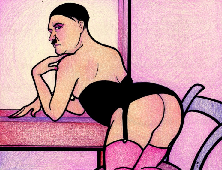 1boy adolf_hitler crossdressing decadentdeath femboy male male_only nazi real_person rule34 tagme trap