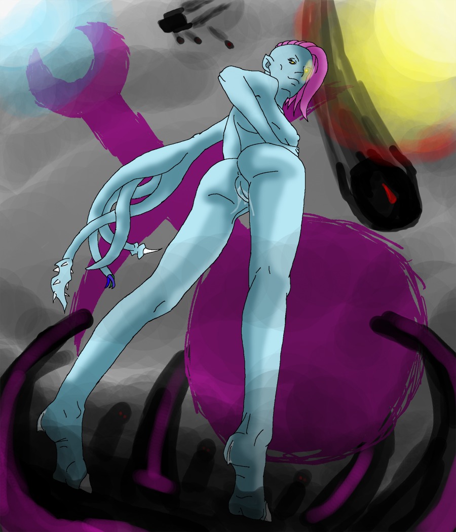 1girls blue_skin chaos_(warhammer) chaos_daemon crocface daemonette female female_only pink_hair rule34 slaanesh slaanesh_mark solo_female tagme warhammer_(franchise) warhammer_40k