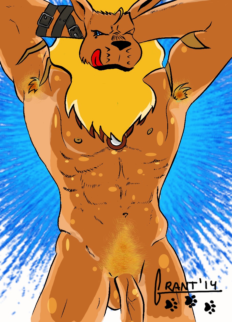 abstract_background anthro armpit_hair balls bandai_namco beard belt body_hair digimon digimon_(species) e621 facial_hair felid flaccid genitals hands_behind_head hi_res leomon licking licking_lips licking_own_lips male mammal mane muscular muscular_anthro muscular_male nude one_eye_closed penis pinup pose pubes raised_arm scar self_lick simple_background solo tongue tongue_out tonhawk