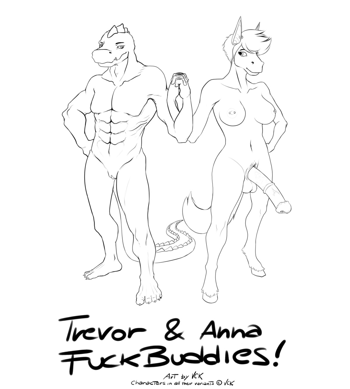 2013 abs anatomically_correct anatomically_correct_genitalia anatomically_correct_penis andromorph animal_genitalia animal_penis anthro areola balls barbell_piercing breasts crocodile crocodilian duo e621 equid equine equine_genitalia equine_penis erection genitals gynomorph hi_res horse intersex line_art mammal monochrome muscular muscular_anthro nipple_piercing nipples nude obliques pecs penis piercing reptile scalie serratus sheath simple_background tail v-cut vck vulva