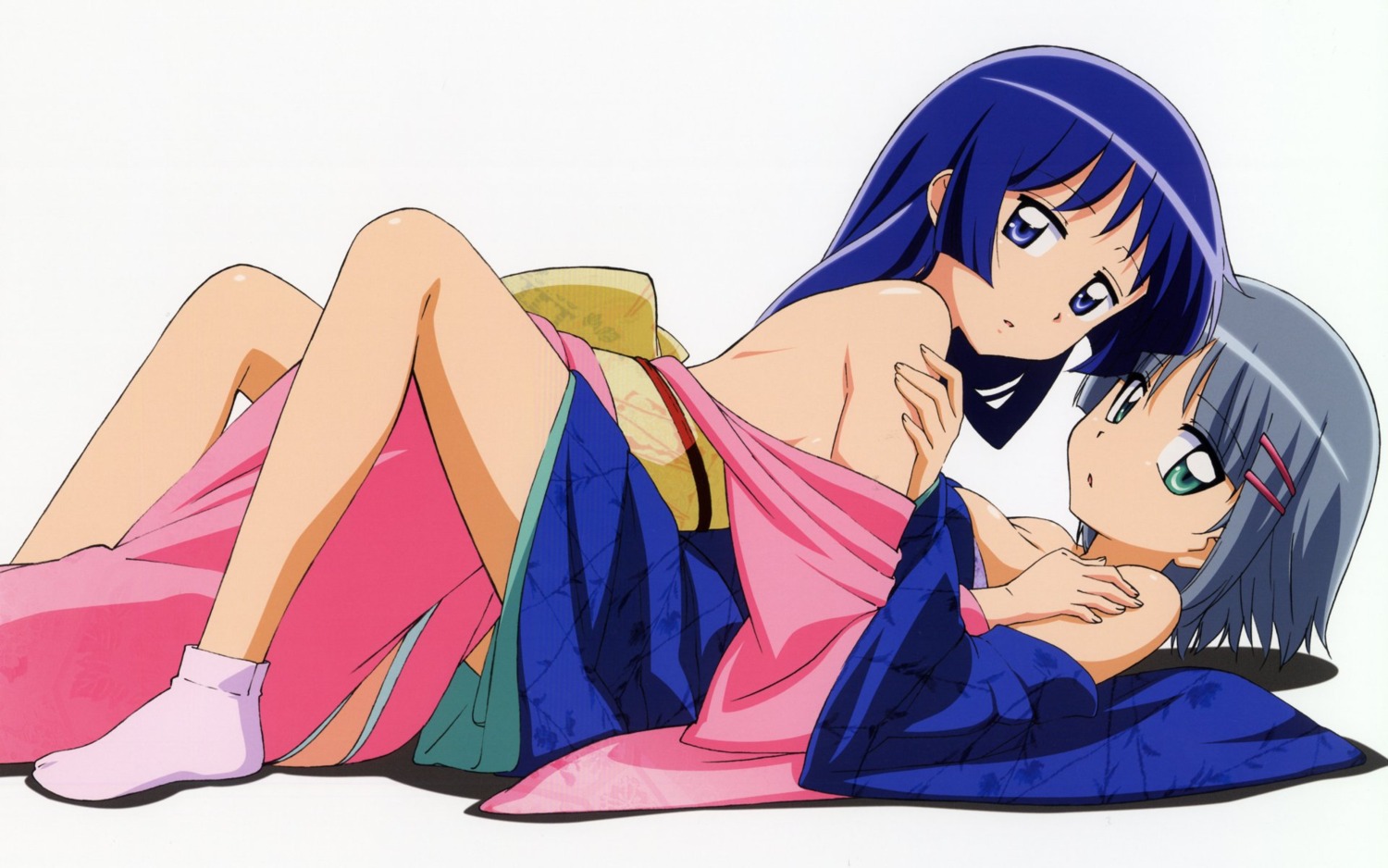 aizawa_sakuya female hayate_no_gotoku! japanese_clothes kimono rule34 saginomiya_isumi