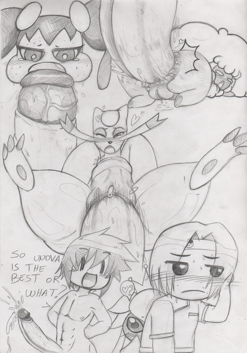 alternative_fashion anal anal_penetration anus big_penis blush clothed clothing duo e621 erection fellatio female generation_5_pokemon genitals goth gothorita group hi_res huge_penis human humanoid humanoid_genitalia humanoid_penis interspecies male male/female mammal mienshao monochrome nikoh nintendo nude oral penetration penile penis pokemon pokemon_(species) pokephilia ridiculous_fit sean_(nikoh) sex vaginal vaginal_penetration vulva whimsicott
