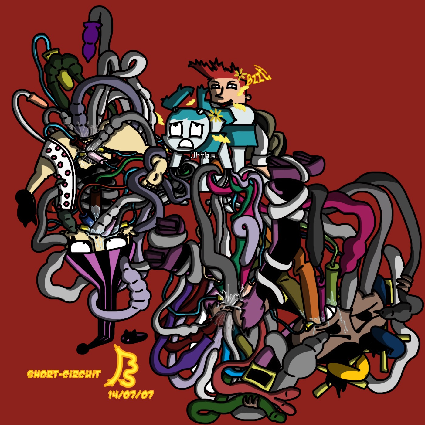2007 blargsnarf brad_carbunkle brit_crust female jenny_wakeman my_life_as_a_teenage_robot rule34 smooth_skin tiff_crust what