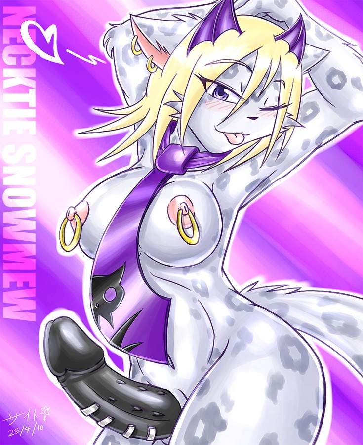 1futa 2010 alyssasuccubus anthro big_penis black_penis blonde_hair blush body_piercing breasts color demon feline frenum_ladder frenum_piercing fur furry futa_only futanari glans grey hair heart herm intersex katsuke kita long_hair looking_at_viewer mammal markings necktie nipple_piercing nipples nude penis penis_piercing piercing presenting purple_eyes rule34 sheath snow_leopard solo spots standing succubus tail tongue wings wink