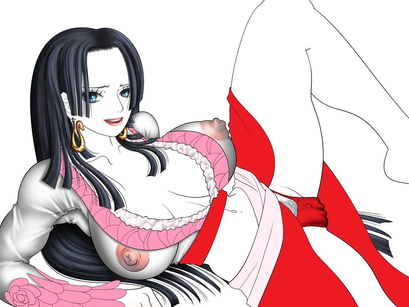 1girls boa_hancock female female_only one_piece rule34 solo tagme