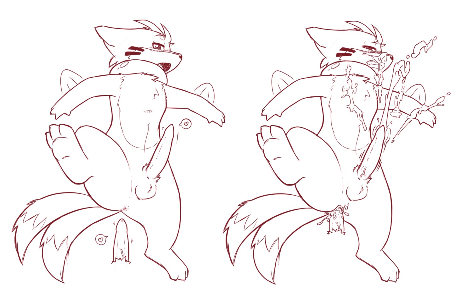 2013 anal anal_orgasm anal_penetration balls blush bodily_fluids buizel cum cum_in_ass cum_inside cum_on_arm cum_on_body cum_on_chest cum_on_face cum_on_own_face cum_on_self cum_while_penetrated cumshot duo e621 ejaculation erection generation_4_pokemon genital_fluids genitals hands-free heart_symbol hi_res male male/male male_penetrated male_penetrating male_penetrating_male messy nintendo open_mouth orgasm packmind penetration penis pokemon pokemon_(species) sex simple_background solo_focus spread_legs spreading white_background