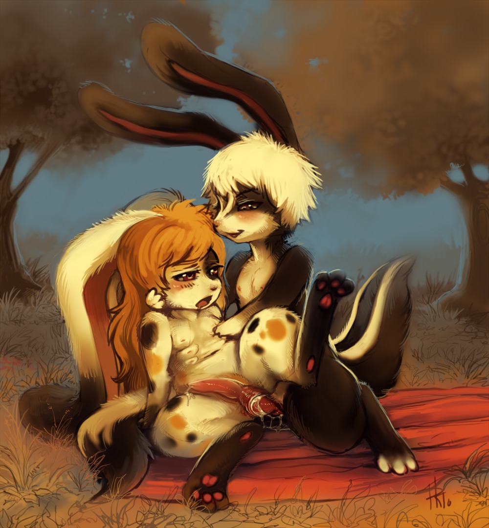 1boy 1futa 2010 breasts cum cum_in_pussy cum_inside from_behind furry futa_sans_balls futanari herm hermaphrodite intersex male male_on_futa multi_breast multi_genitalia nude outside penetration penis purplekecleon pussy rule34 sex unknown_species vaginal_penetration