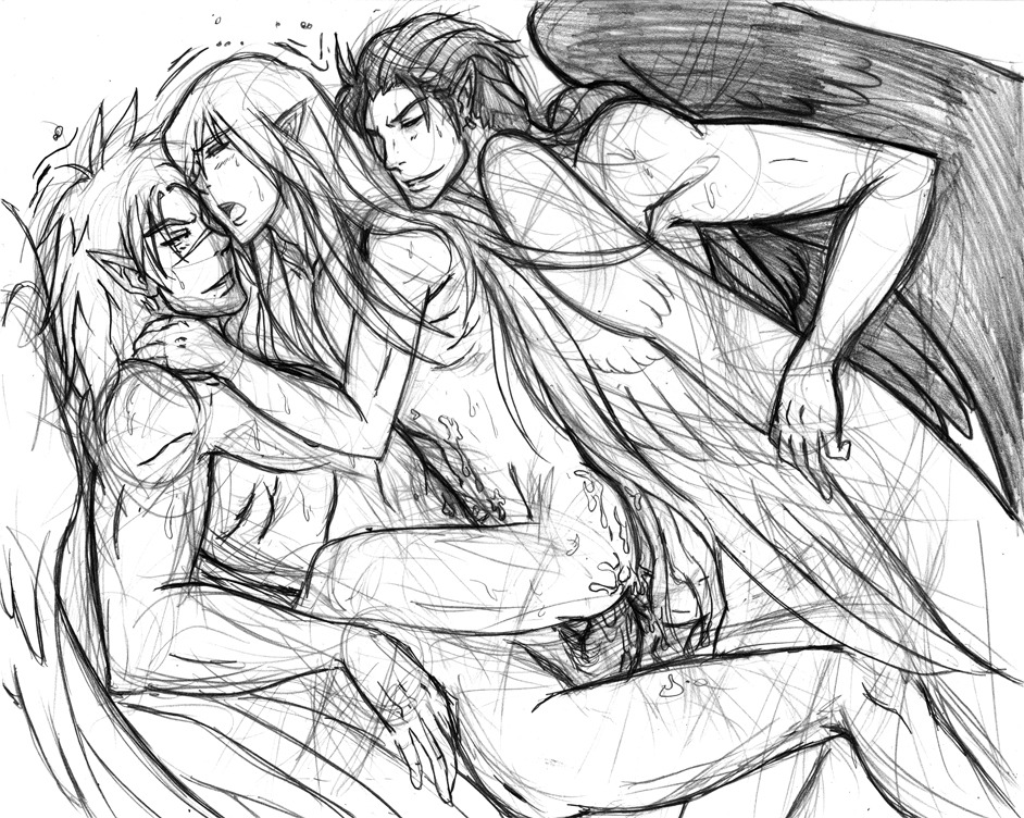 anal artist_request ass cum cum_in_ass cum_inside double_anal fire_emblem fire_emblem:_path_of_radiance fire_emblem:_radiant_dawn gay group_sex male male_only naesala_(fire_emblem) reyson_(fire_emblem) rule34 sketch tagme threesome tibarn_(fire_emblem) uncensored wings