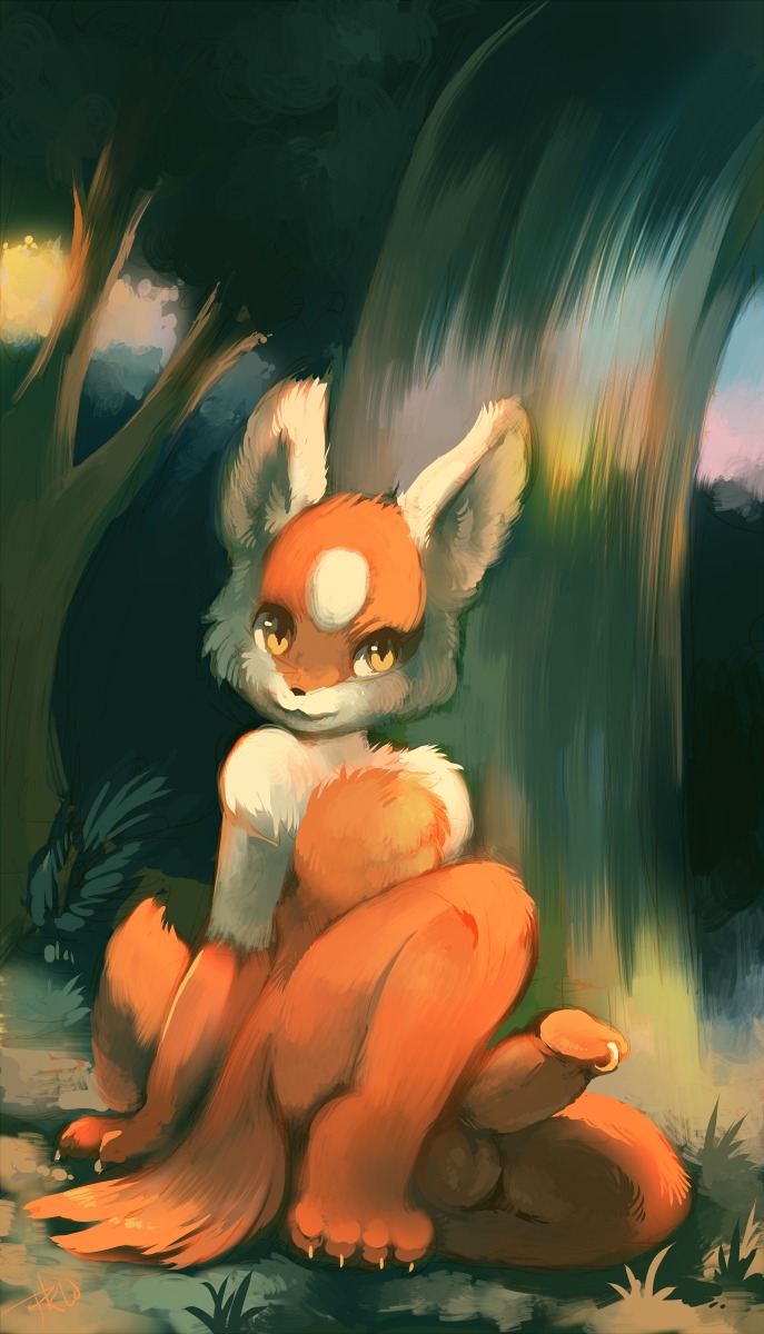 1futa 2010 anthro anthro_only balls futa_only futanari herm intersex nude penis penis_piercing piercing prince_albert_piercing purplekecleon rule34 solo yellow_eyes