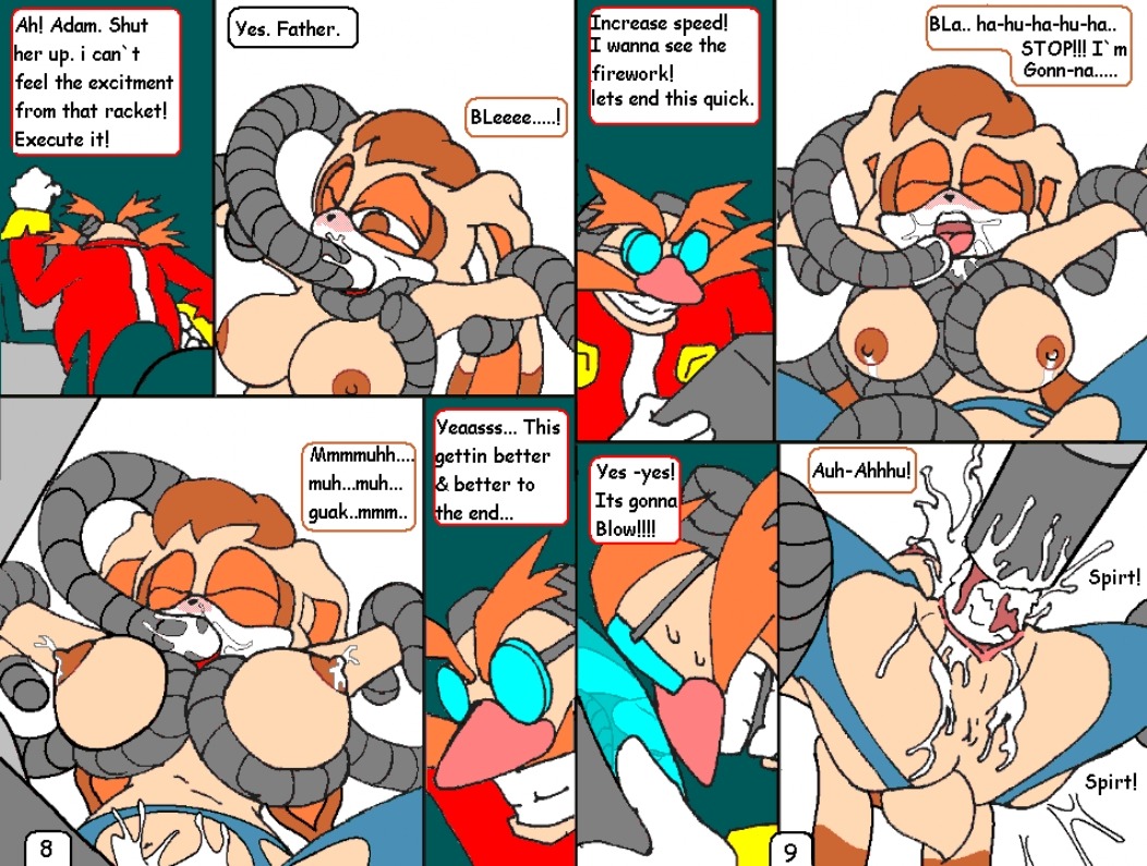 1boy 1girls anthro comic dr._eggman dr_robotnik female fur furry human insertion interspecies male mammal rabbit rule34 sega sonic_(series) sonic_the_hedgehog_(series) tagme terrenslks vanilla_the_rabbit