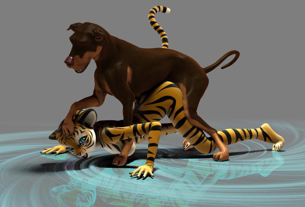 3d_(artwork) all_fours alpha_channel annonymouse anthro anthro_on_feral bestiality canid canine canis capsces_digital_ink_(modeler) digital_media_(artwork) doggystyle domestic_dog duo e621 felid female female_on_feral feral from_behind_position furries'_furs furries'_furs_tiger hand_on_head interspecies lady_littlefox_(modeler) male male/female male_on_anthro mammal melody_(lady_littlefox) pantherine runtimedna_(modeler) sex simple_background tail tiger transparent_background