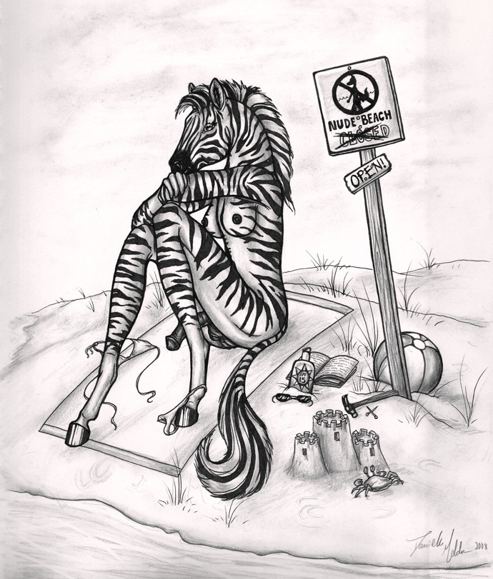 2008 animal_genitalia animal_penis anthro ball barefoot beach beach_ball bikini bikini_bottom bikini_top biped black_penis book breasts casual_nudity clothing crossed_arms discarded_clothing e621 english_text equid equine equine_genitalia equine_penis erection eyelashes eyewear feet fur genitals grass hair hammer herm hooves inflatable intersex lightstep looking_at_viewer mammal medial_ring mohawk monochrome nipples nude nude_beach on_towel outside penis plant sand sand_castle sculpture seaside sign signature sitting sky slim solo striped_body striped_fur stripes sunglasses swimwear tail tail_tuft text tools towel tuft two-piece_swimsuit vulva water zebra