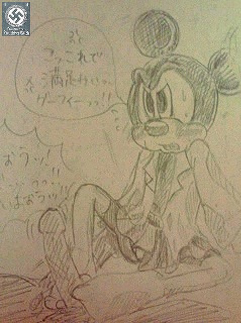 anthro disney male male_only mickey_mouse monochrome mouse penis rodent rough_sketch rule34 tagme
