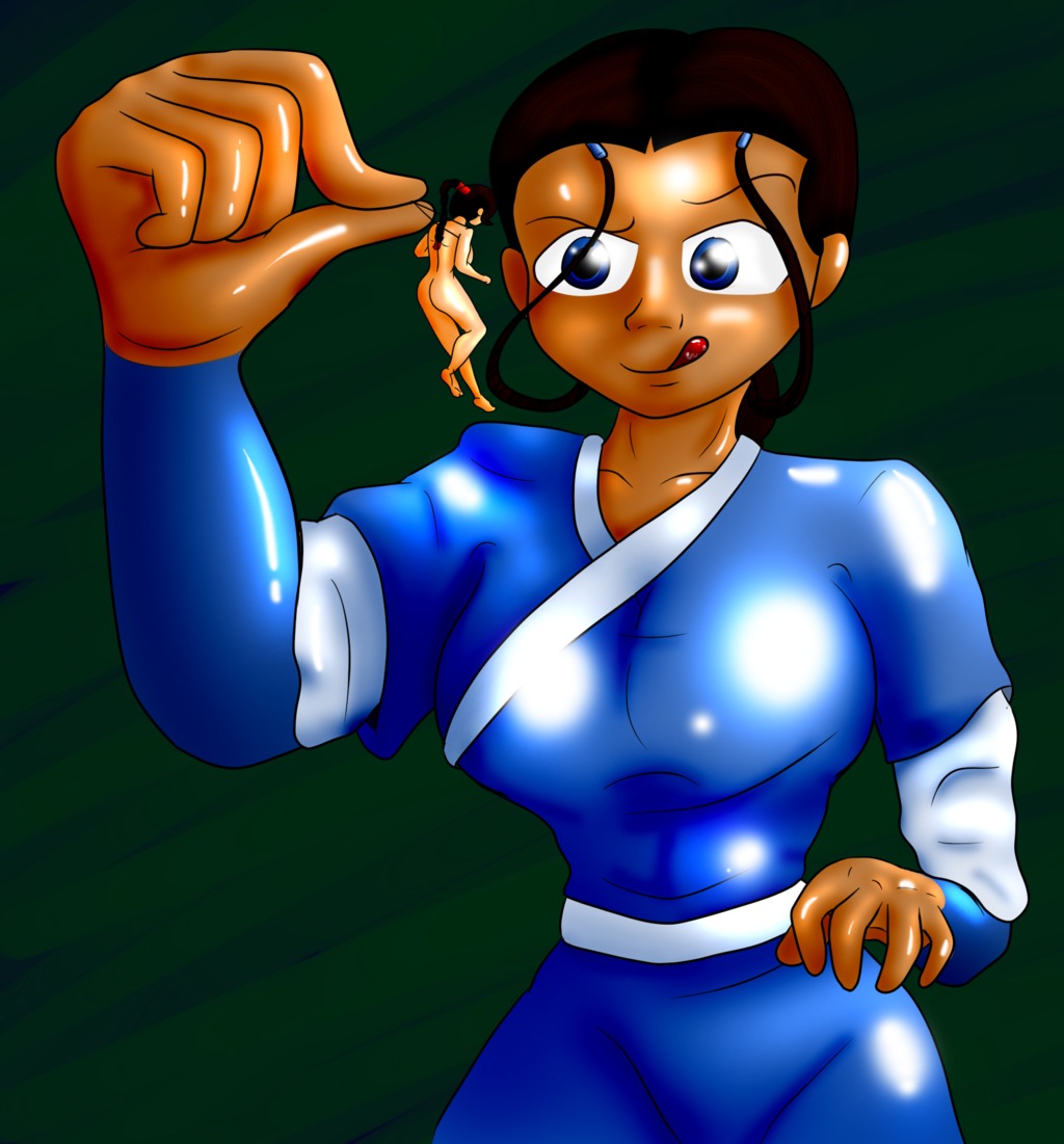 avatar_the_last_airbender clothing dark-skinned_female dark_skin female female_only human ilackausername imminent_death katara multiple_females multiple_girls rule34 straight_hair tagme ty_lee