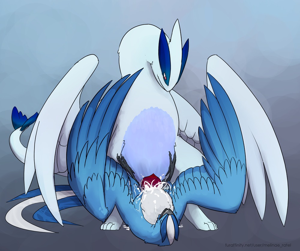 ambiguous_gender animal_genitalia articuno avian beak bird bodily_fluids cloaca cloacal cloacal_penetration cum cum_in_cloaca cum_inside duo e621 erection eyes_closed feathered_wings feathers female feral feral_on_feral folded_wings from_front_position generation_1_pokemon generation_2_pokemon genital_fluids genitals interspecies large_penetration larger_feral larger_on_top legendary_pokemon lugia lying male missionary_position nintendo nude on_back on_top open_mouth orgasm penetration penis pokemon pokemon_(species) sex simple_background size_difference smaller_feral tail torchembers wings