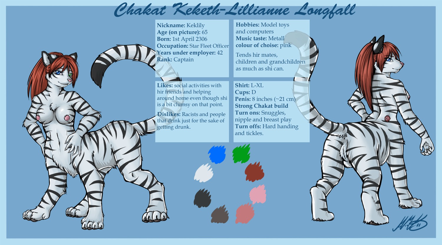1futa anus breasts burn_mark chakat furry futa_only futanari herm intersex keketh_lillianne_longfall keklily model_sheet nekomataneko nipples nude pussy rule34 sheath simple_background solo