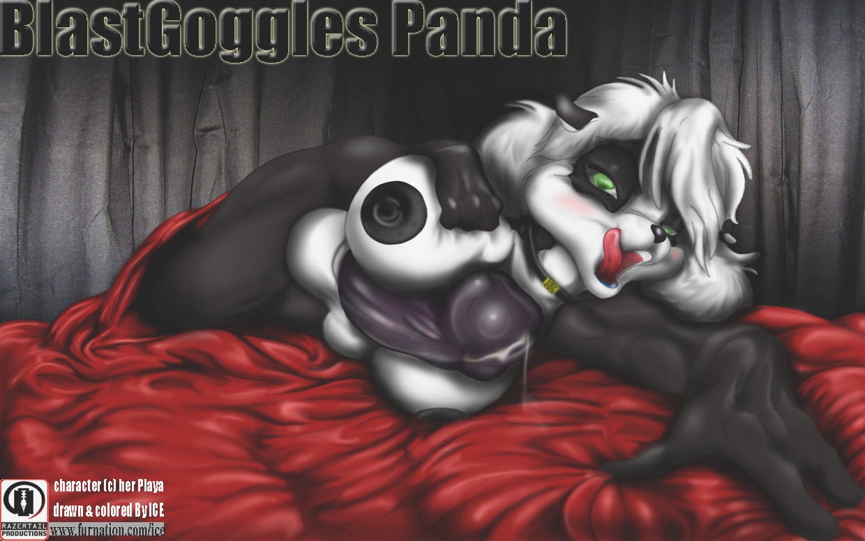 2006 :d anthro autotitfuck balls bear bed big_balls big_breasts big_penis biped black_body black_nipples black_nose black_penis blastgoggles blush bodily_fluids breast_play breast_squish breasts collar e621 erection fondling fur furniture genital_fluids genitals giant_panda green_eyes gynomorph hair hand_on_breast holding_breast huge_breasts huge_penis humanoid_genitalia humanoid_penis iceman_(artist) intersex licking licking_lips licking_own_lips lying mammal masturbation multicolored_body nipples nude penile penile_masturbation penis precum self_fondle self_lick smile solo squish tongue tongue_out white_hair