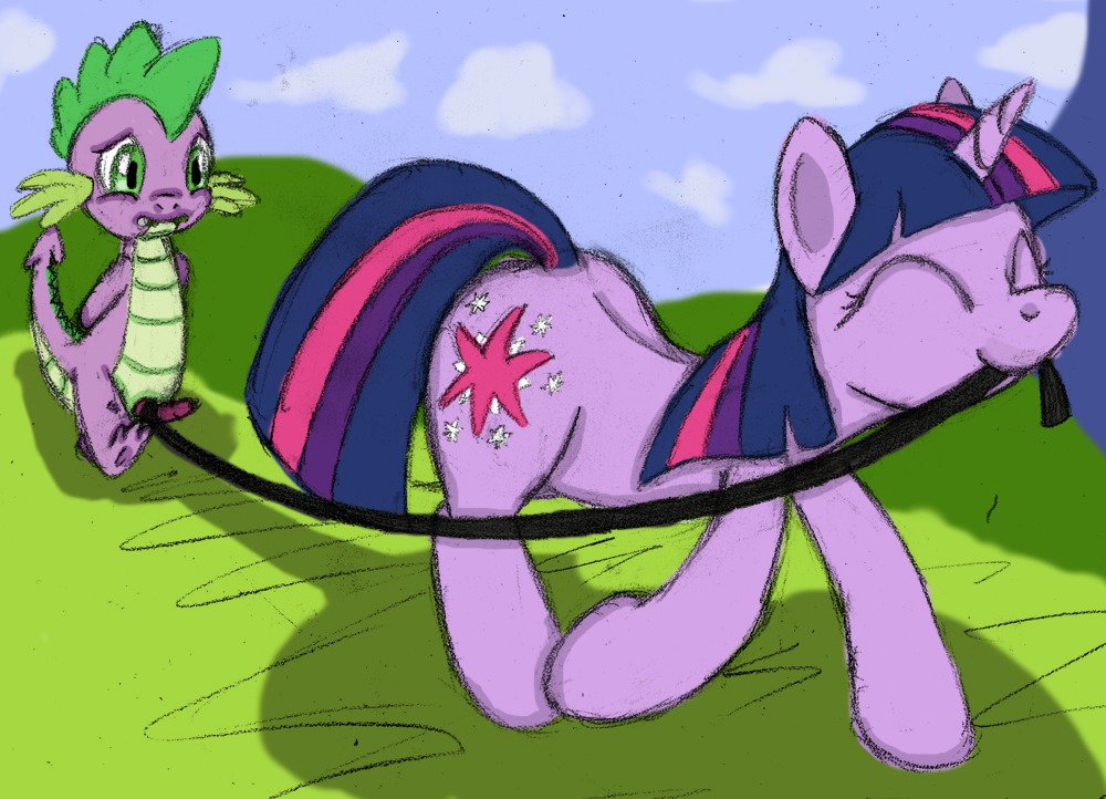 cloud cutie_mark dominant dominant_female dragon duo e621 equid equine erection female feral friendship_is_magic fur genital_leash genitals green_eyes hair hasbro horn leash leash_in_mouth male mammal multicolored_hair my_little_pony mythological_creature mythological_equine mythological_scalie mythology nude object_in_mouth outside penis penis_leash pseudo_incest_(lore) purple_body purple_fur purple_hair scalie sex sky spike_(mlp) submissive submissive_male tail twilight_sparkle_(mlp) two_tone_hair unicorn unknown_artist young