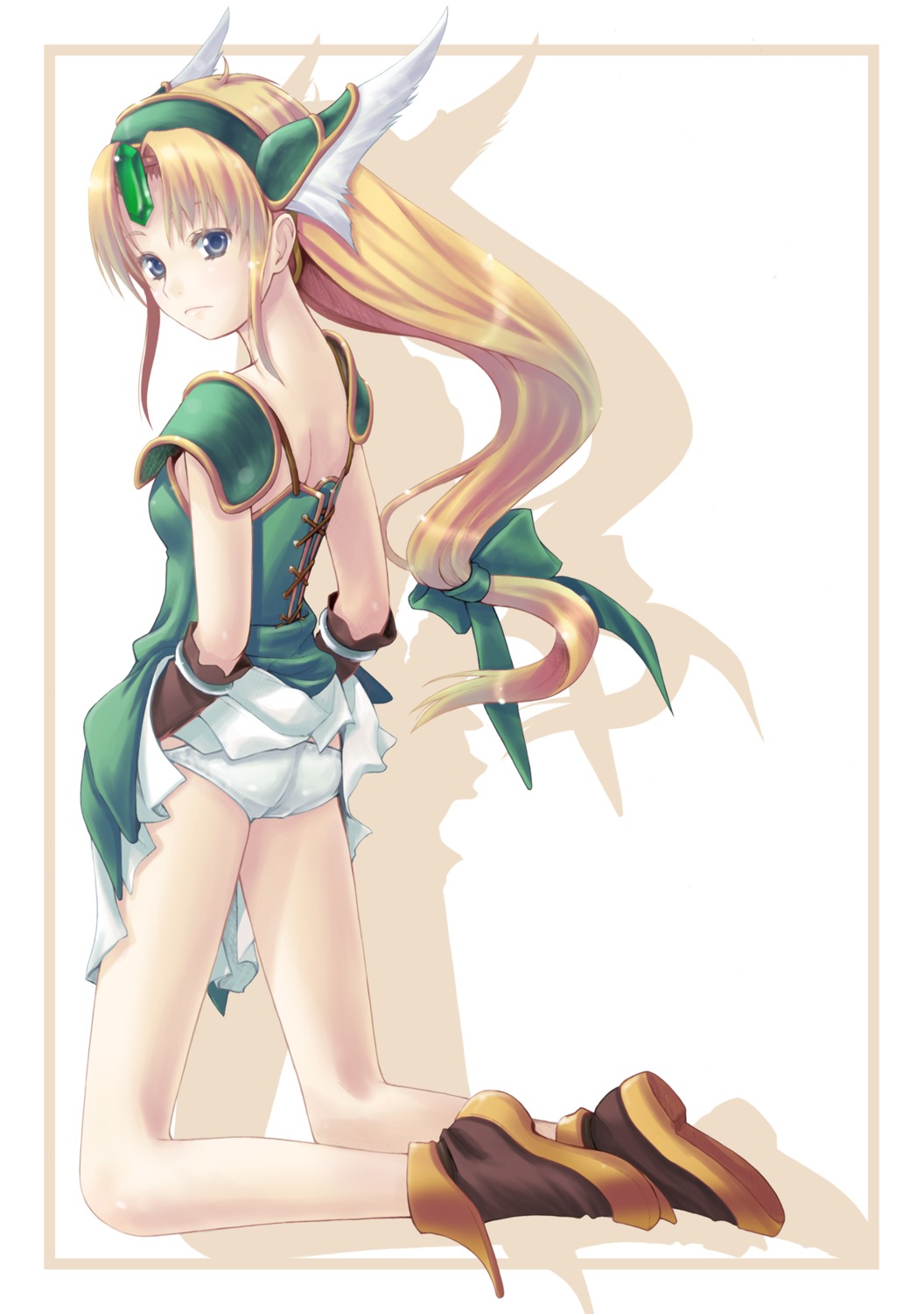 female female_only gusha human panties riesz rule34 seiken_densetsu seiken_densetsu_3 solo