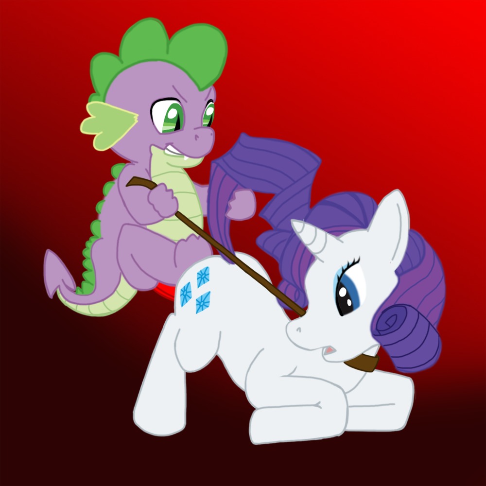 age_difference anthro anthro_on_feral cobra_mcjingleballs cub cub_on_adult dragon equine female feral friendship_is_magic hasbro horse male my_little_pony pony questionable_consent rarity_(mlp) rule34 scalie smooth_skin spike_(mlp) unicorn young