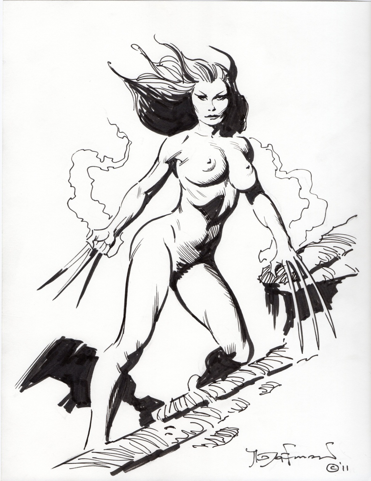 female marvel marvel_comics mc2 mike_hoffman rina_logan rule34 wild_thing