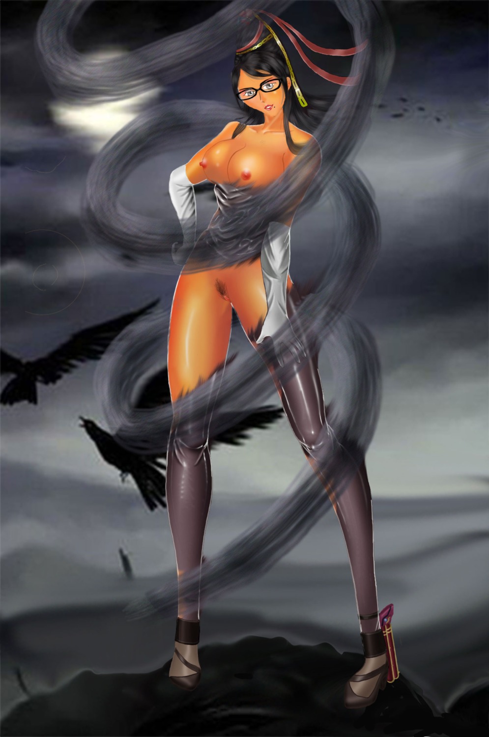 bayonetta bayonetta_(character) female rule34 sega tagme