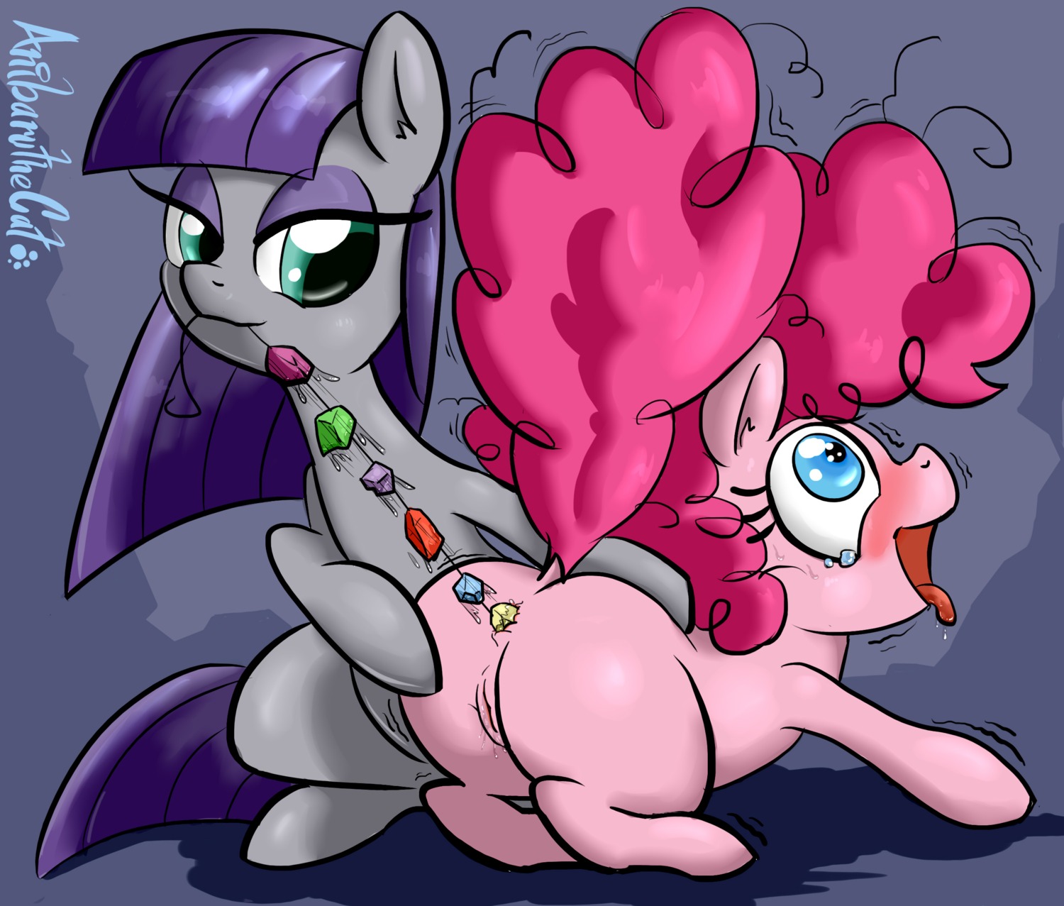 2014 anal anal_beads anal_penetration anibaruthecat anus blue_eyes blush butt digital_media_(artwork) duo e621 earth_pony equid equine female female/female feral friendship_is_magic fur genitals grey_body grey_fur hair hasbro hi_res horse improvised_sex_toy incest_(lore) mammal maud_pie_(mlp) my_little_pony open_mouth penetration pink_body pink_fur pink_hair pinkie_pie_(mlp) pony purple_hair raised_tail sex sex_toy sibling_(lore) sister_(lore) sisters_(lore) spasm tail tongue tongue_out vulva young young_female young_feral