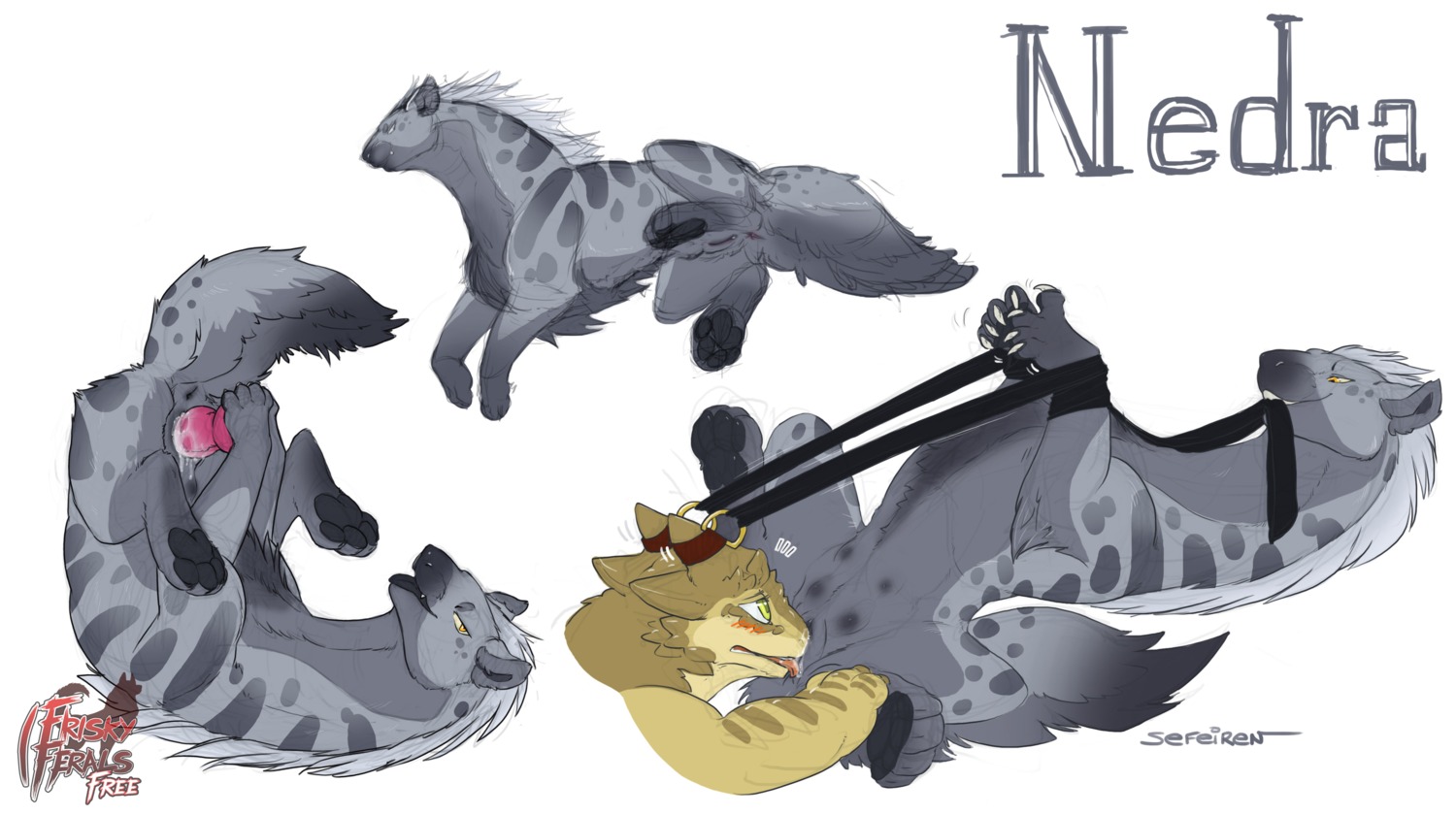 2013 absurd_res ambiguous_gender ankylosaurian ankylosaurid ankylosaurus anus black_tongue blush bodily_fluids brown_body brown_scales claws clitoris conditional_dnp cunnilingus dildo dinosaur dominant duo e621 feet female female/ambiguous feral feral_on_feral forced forced_oral frisky_ferals fur genital_fluids genitals grey_body grey_fur hi_res hindpaw hyena leash leash_pull licking long_neck lying mammal mane masturbation multi_nipple multiple_images nedra nipples on_back oral orange_eyes ornithischian pawpads paws penetration prehistoric_species raised_leg reins reptile scales scalie sefeiren sex sex_toy solo spots spotted_hyena spread_legs spreading stripes submissive teats thyreophoran tongue tongue_out toying_self upside_down vaginal vaginal_fluids vaginal_masturbation vaginal_penetration vulva yellow_eyes