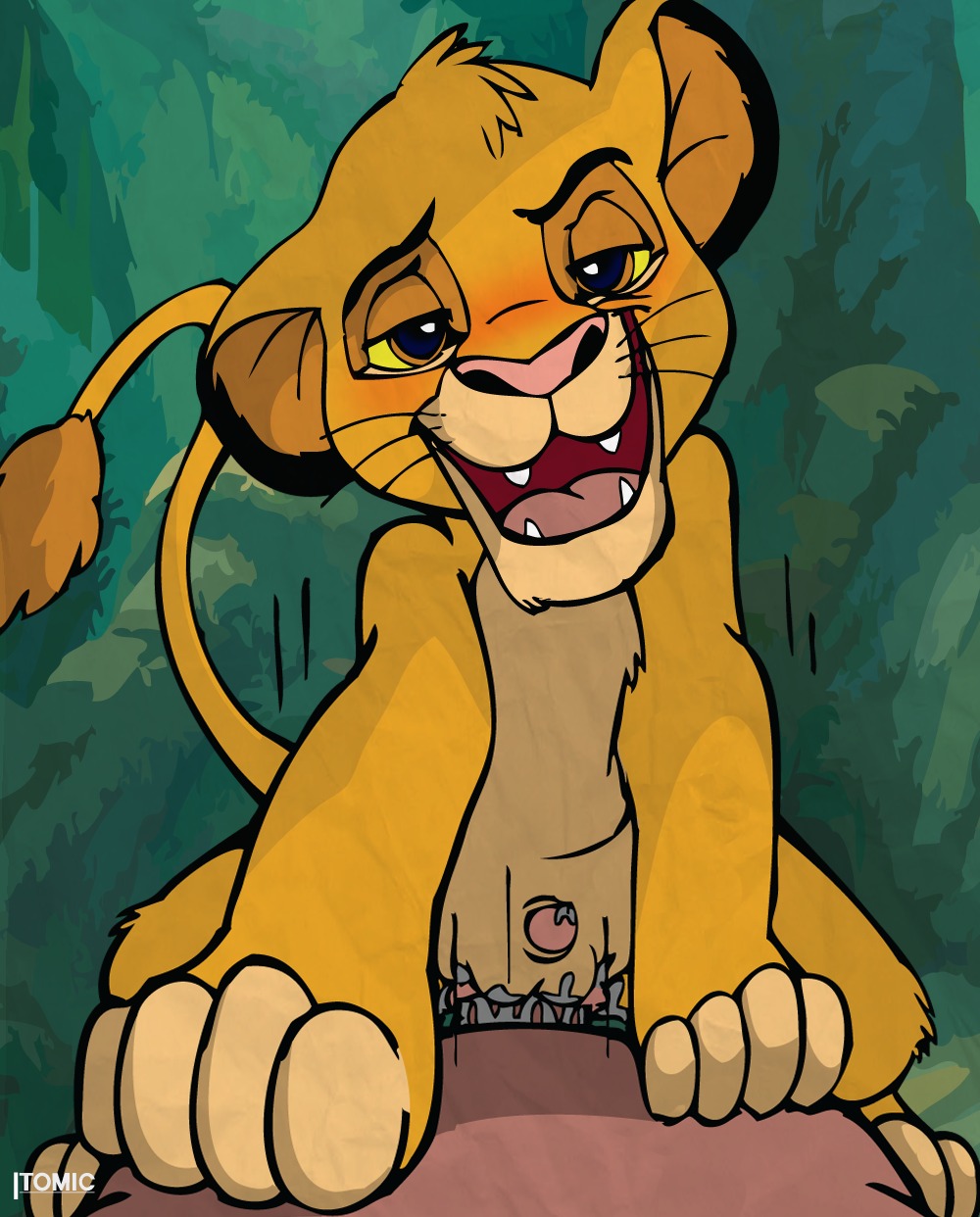anal bestiality blush disney duo e621 felid feral feral_penetrated first_person_view fur genitals grin hi_res human human_on_feral human_penetrating human_penetrating_feral human_penetrating_male interspecies itomic lion male male/male male_on_feral male_on_human male_penetrated male_penetrating male_penetrating_feral male_penetrating_male mammal pantherine penetration penis sex simba_(the_lion_king) size_difference smaller_penetrated smile solo_focus tail the_lion_king young young_feral