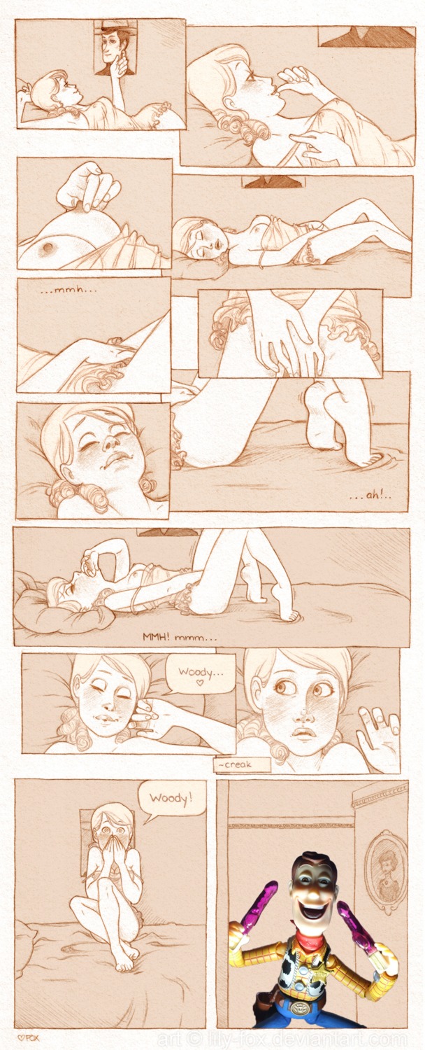 bo_peep buena_vista_pictures_distribution dildo dildos disney edit female lily-fox monochrome nightmare_fuel nipples pixar rule34 tagme toy_story two_dildos walt_disney_pictures woody_pride
