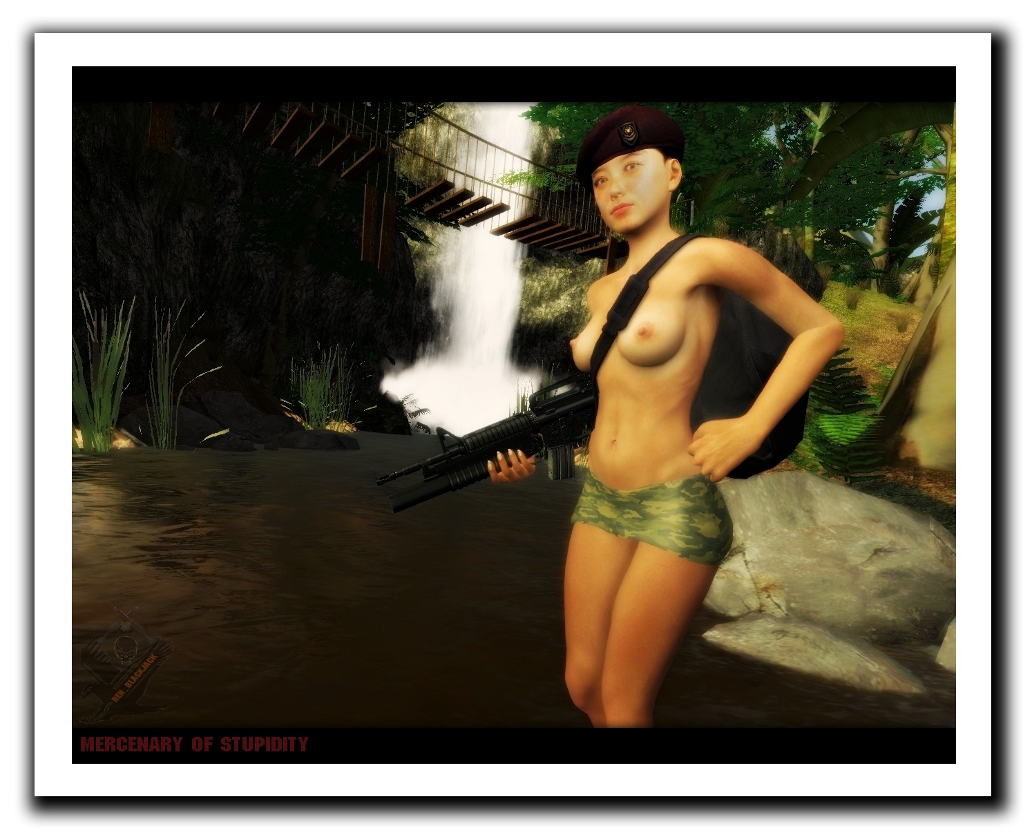 1girls 3d breasts bubblebath_(artist) character_request female female_only garry's_mod human human_female human_only nipples rule34 solo tagme