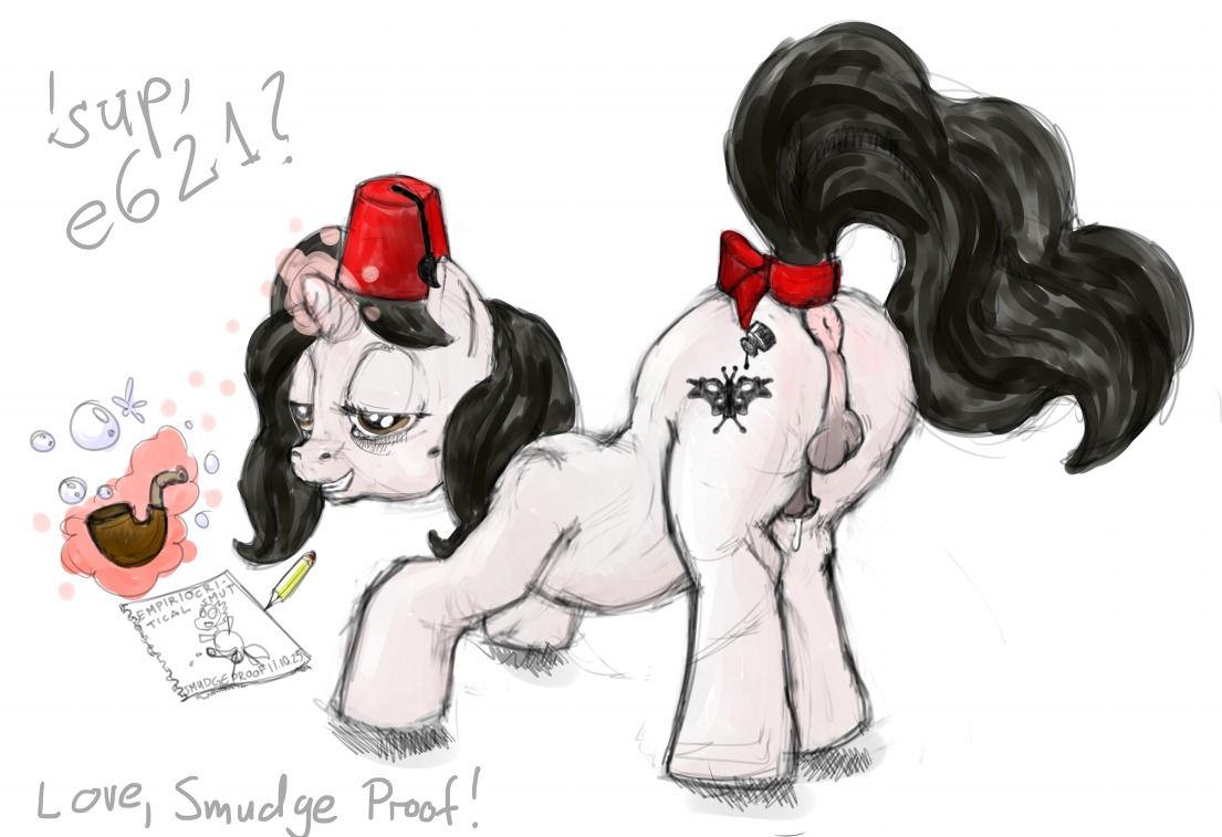 animal_genitalia animal_penis anus artist ass_up backsack balls bodily_fluids butt clothing digital_media_(artwork) e621 equid equine equine_genitalia equine_penis fan_character feral fez friendship_is_magic genital_fluids genitals hasbro hat headgear headwear horn male mammal my_little_pony mythological_creature mythological_equine mythology penis penis_tip precum presenting presenting_hindquarters quadruped shota smudge_proof solo tail third-party_edit unicorn young young_feral