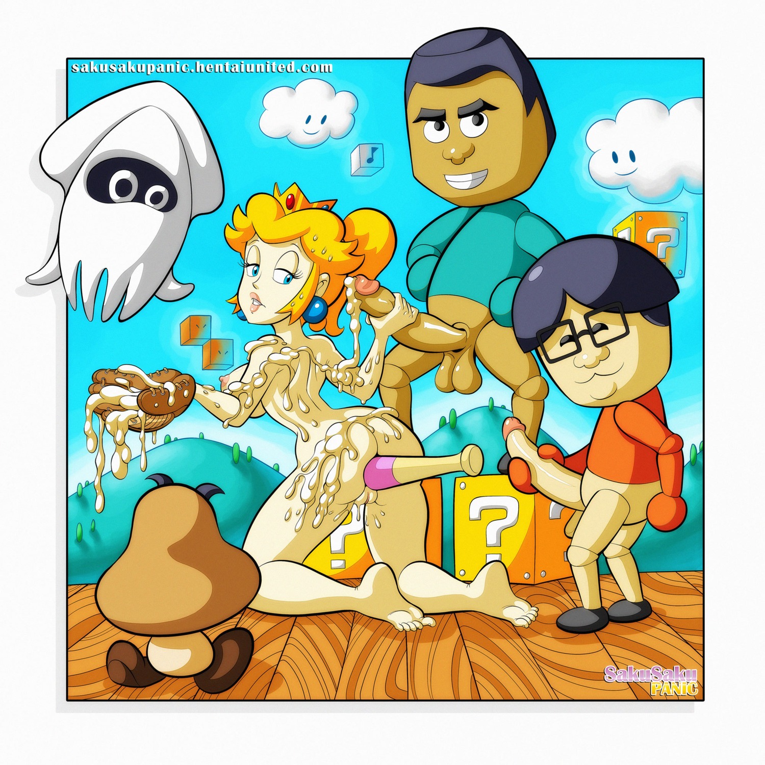 1:1 2013 :3 ?_block anal anal_penetration aquatic asian balls barefoot baseball_(sport) baseball_bat baseball_glove bat_(object) black_eyes black_hair block blonde_hair blooper blue_eyes bodily_fluids breasts brown_body brown_skin butt cephalopod clothed clothing cloud coleoid crown cum cum_on_arm cum_on_back cum_on_butt cum_on_hand cum_on_penis decapodiform e621 erection eyelashes feet female feral fish footwear foreskin gangbang genital_fluids genitals glistening gloves goomba group group_sex hair handwear happy headgear hi_res hill holding_penis human human_on_humanoid humanoid humanoid_genitalia humanoid_penis interspecies item_box japanese kneeling looking_at_viewer looking_back looking_down looking_up male male/female mammal mantle_(mollusk) mario_bros mario_super_sluggers messy mii mii_(nintendo) mollusk nintendo not_furry_focus note_block orgasm outside partially_clothed penetration penis penis_grab pink_body pink_penis pink_skin plant ponytail princess princess_peach raised_arm reggie_fils-aime royalty sakusakupanic satoru_iwata sex shadow shirt shoes short_hair size_difference sky smile sport spread_legs spreading standing tan_body tan_skin teeth tentacles text topwear tree unavailable_at_source url vulva waddling_head white_body white_eyes white_skin wood