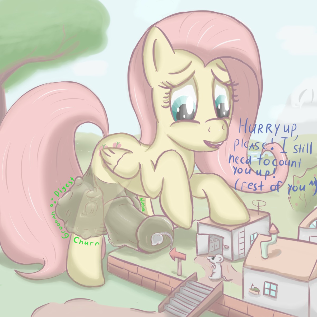 1:1 2014 ambiguous_gender animal_genitalia animal_penis augustbebel balls balls_noises bodily_noises body_in_urethra building churn cock_vore crossgender cutie_mark death dialogue digestion digestion_noises e621 english_text equid equine equine_genitalia equine_penis erection extended_sound_effect feathered_wings feathers feral feral_pred feral_prey fluttershy_(mlp) friendship_is_magic ftg_crossgender fti_crossgender fully_inside fur genitals groan groaning_balls group gurgling_balls gynomorph gynomorph_pred hair hasbro head_first hi_res house_mouse imprint inside_balls inside_penis intersex intersex_pred long_hair macro mammal mass_vore mouse multiple_prey murid murine my_little_pony mythological_creature mythological_equine mythology outside partially_inside pegasus penile penis pink_hair plant quadruped rodent size_difference sound_effect_variant sound_effects stairs text tree urethral urethral_bulge vore white_body white_fur wings yellow_body yellow_feathers yellow_fur