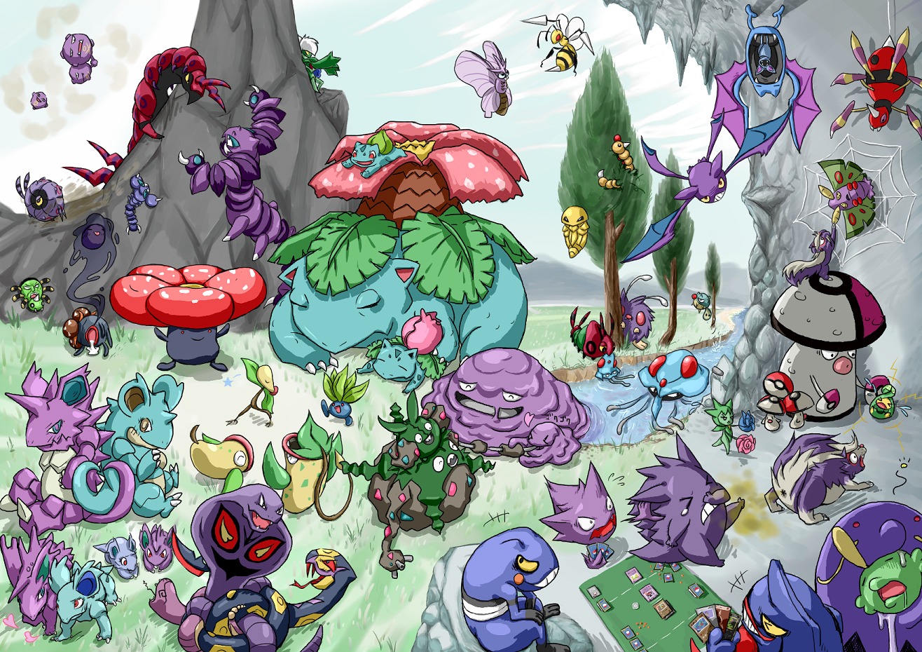 >_< absolutely_everyone amoonguss amphibian animate_inanimate anus aquatic arachnid arbok ariados arrosoir arthropod bat bellsprout blue_eyes bodily_fluids brown_eyes budew bulbasaur card card_deck card_game card_hand chrysalis croagunk crobat death drapion drooling dustox e621 ekans elemental_creature energy_card evolutionary_family eyes_closed fangs fart female feral fighting_energy_card fish flora_fauna flower foongus forked_tongue fungi_fauna fungus gaming garbodor gastly generation_1_pokemon generation_2_pokemon generation_3_pokemon generation_4_pokemon generation_5_pokemon gengar ghost gloom_(pokemon) golbat goo-connected_lips goo_creature grimer group gulpin haunter heart_symbol holding_card holding_nose holding_object horn humanoid insect ivysaur kakuna koffing large_group lepidopteran level_difference long_tongue male mammal membrane_(anatomy) membranous_wings mephitid muk mushroom nidoking nidoqueen nidoran nidoran♀ nidoran♂ nidorina nidorino nintendo oddish plant poison pokemon pokemon_(species) pokemon_card pokemon_tcg purple_body qwilfish red_eyes reptile rodent roselia roserade saliva scalie scolipede seviper size_difference skorupi skunk_spray skuntank sleeping snake spinarak spirit stinger stunky swalot teeth tentacles tentacool tentacruel tongue tongue_out toxicroak trading_card trading_card_game tree trubbish venipede venusaur victreebel vileplume waddling_head weepinbell weezing whirlipede wings yellow_eyes zubat