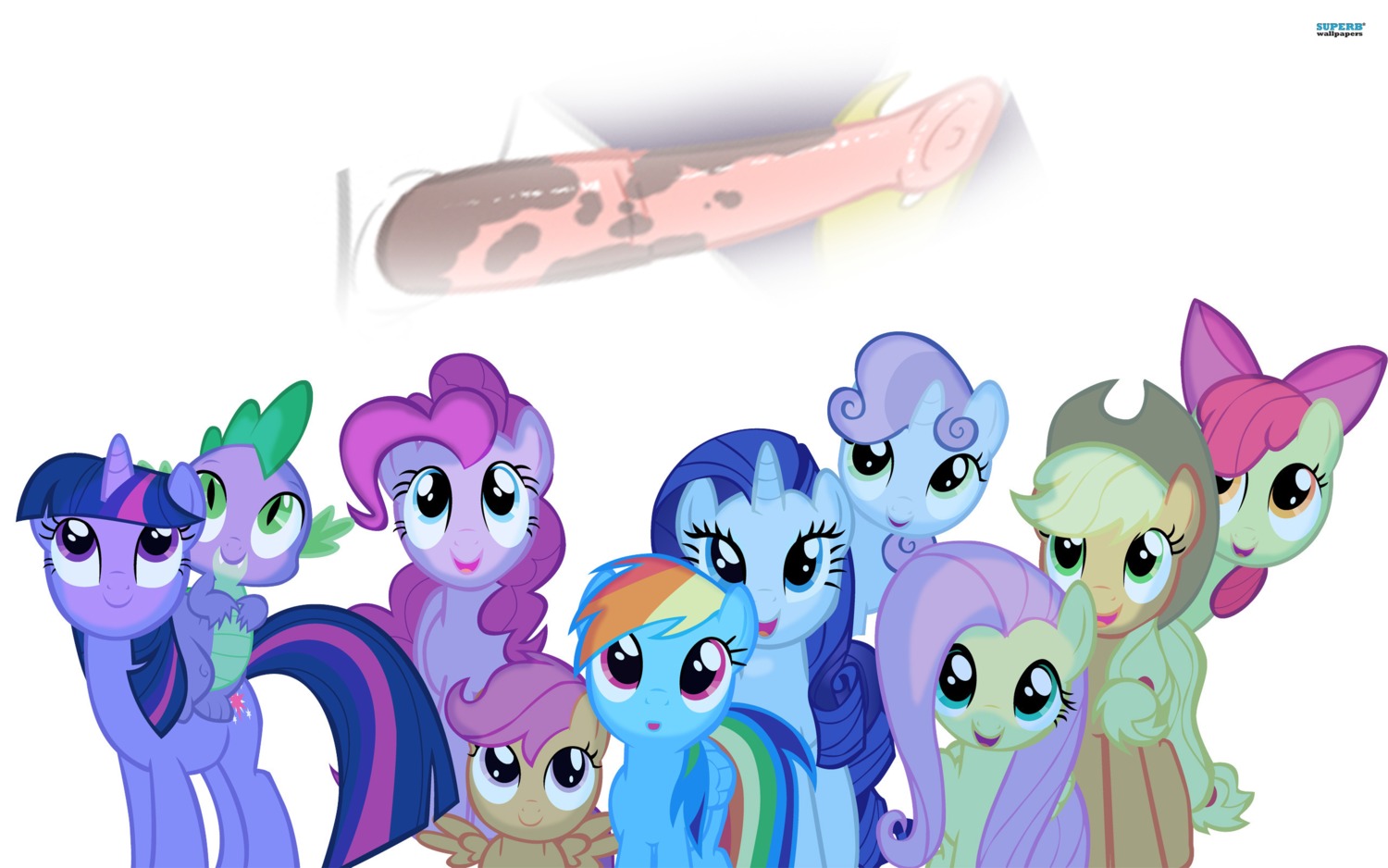16:10 accessory amber_eyes animal_genitalia animal_penis apple_bloom_(mlp) applejack_(mlp) blonde_hair blue_body blue_eyes blue_feathers blue_fur bow_(feature) bow_accessory bow_ribbon clothing computer_wallpaper cutie_mark cutie_mark_crusaders_(mlp) dragon e621 earth_pony equid equine equine_genitalia equine_penis erection feathered_wings feathers female feral fluttershy_(mlp) friendship_is_magic fur genitals green_eyes group hair hair_accessory hair_bow hair_ribbon happy hasbro hat headgear headwear hi_res horn horse hp_touchpad_wallpaper long_hair male mammal multicolored_hair my_little_pony mythological_creature mythological_equine mythological_scalie mythology nude pegasus penis pink_body pink_fur pink_hair pinkie_pie_(mlp) pony princess princess_celestia_(mlp) purple_eyes purple_hair quadruped rainbow_dash_(mlp) rainbow_hair rarity_(mlp) ribbons royalty scalie scootaloo_(mlp) short_hair simple_background smile spike_(mlp) sweetie_belle_(mlp) tail twilight_sparkle_(mlp) two_tone_hair unicorn unknown_artist wallpaper white_background widescreen wings young young_feral