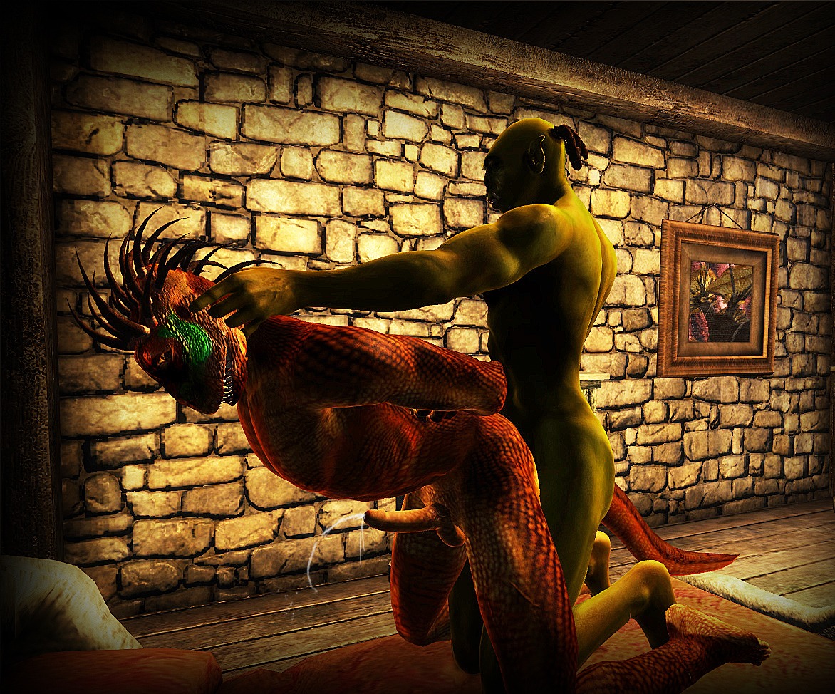 2boys 3d abs anal anal_sex argonian argonian_male artist_request ass balls ballsack bent_over cornholing cum cumshot erect_penis erection foreskin garry's_mod gay gay_sex green_skin interspecies male male/male male_on_male male_only male_penetrating_male muscular muscular_male nude nude_male oblivion orc orc_male penis pointy_ears red_skin rule34 scaly_skin scrotum sodomy testicles the_elder_scrolls topknot uncircumcised uncut unretracted_foreskin yaoi