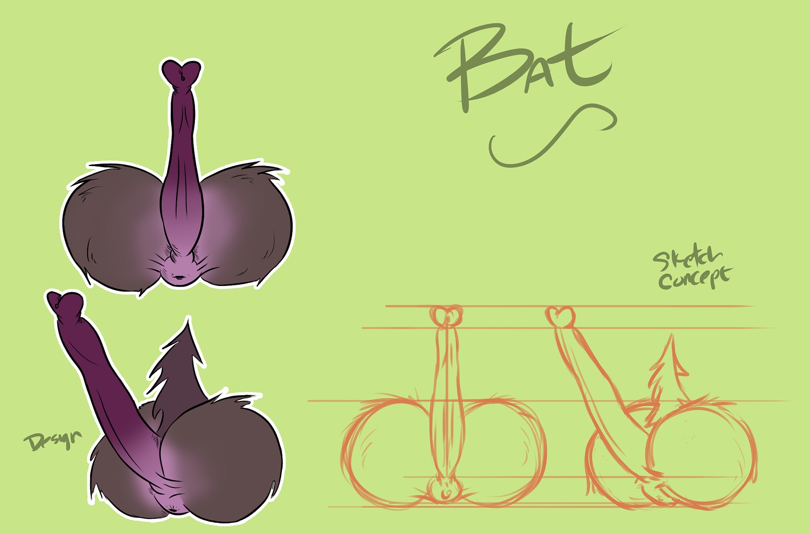 anatomically_correct anatomically_correct_genitalia anatomically_correct_penis animal_genitalia animal_penis balls bat big_balls chiropteran_penis disembodied_penis e621 erection genital_shot genitals hi_res kaiza_teira male mammal penis penis_shot solo