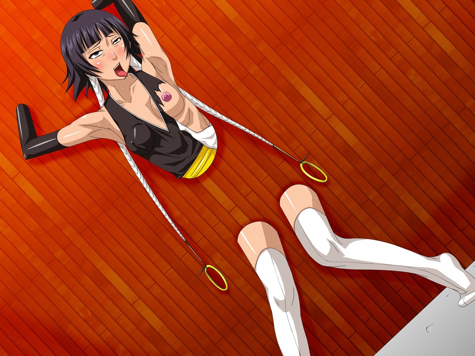 bleach female hoyoyo_dou rule34 soifon sui-feng tagme