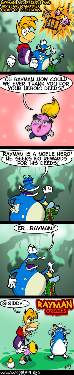 absurd_res amphibian anthro armless bald blonde_hair clothing clothing_cord comic dialogue drawstring drawstring_topwear e621 english_text fellatio female forced globox group hair hi_res hoodie humanoid legless long_image male male/female oral penile rape rape_face rayman rayman_(series) raypeople_(rayman) sex tall_image text topwear ubisoft unknown_artist waddling_head