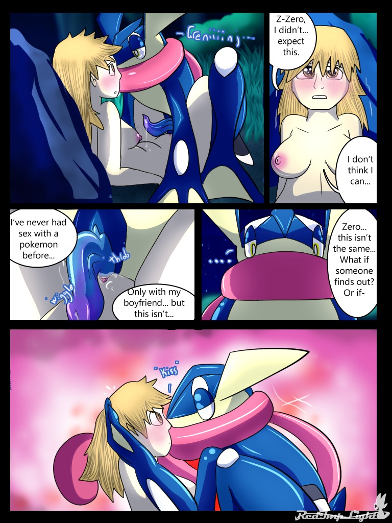 3:4 amphibian anthro anthro_penetrating anthro_penetrating_human biped blonde_hair blue_body blush bodily_fluids breasts brown_eyes cherry_the_trainer_(redimplight) clitoris comic cum cum_drip cum_on_penis detailed_background digital_media_(artwork) dripping duo e621 ellipsis english_text erection eyes_closed feet female female_on_anthro female_penetrated forest from_front_position generation_6_pokemon genital_fluids genitals grass greninja hair head_grab human human_on_anthro human_penetrated infidelity interspecies kissing light_body light_skin long_tongue lying male male/female male_on_human male_penetrating male_penetrating_female mammal membrane_(anatomy) missionary_position nervous nintendo nipples nude on_back outside penetration penis plant pokemon pokemon_(species) pokemon_speak pokephilia redimplight rock sex tan_eyes text toes tongue tongue_out tree vulva webbed_feet webbed_hands yellow_eyes zero_(redimplight)