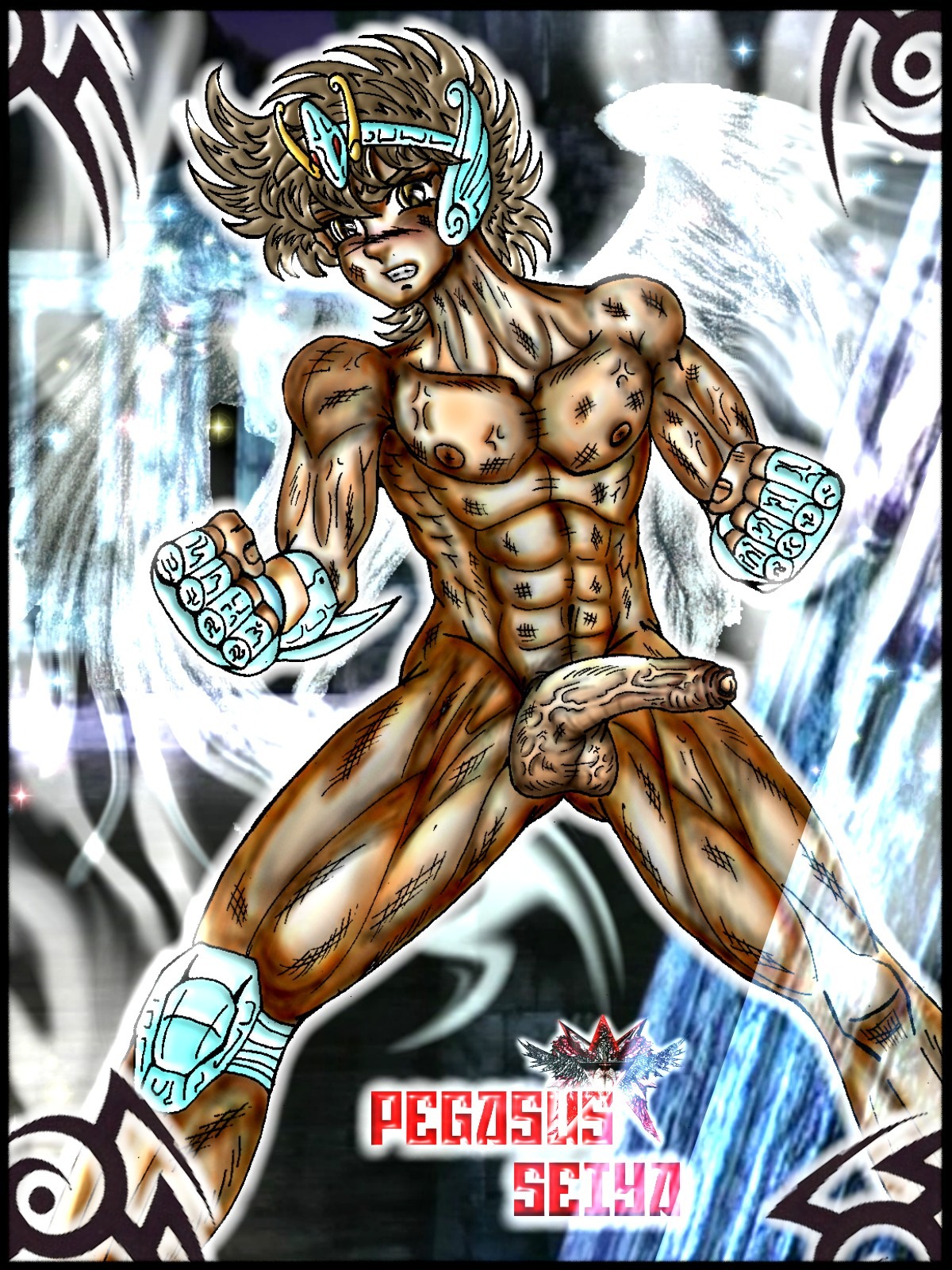 male male_only pegasus_seiya rule34 saint_seiya tagme