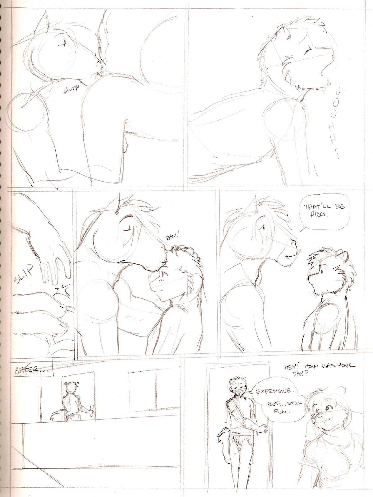 abakan all_fours anal anal_penetration anthro anthro_on_anthro anthro_penetrated anthro_penetrating anthro_penetrating_anthro bent_over black_and_white blush comic currency_amount currency_symbol dialogue digital_media_(artwork) dollar_sign dominant duo_focus e621 english_text equid equine eyes_closed front_view genitals graphite_(artwork) group handwritten_text hi_res horizontal_staggering horse interspecies kissing larger_dom licking line_art looking_pleasured male male/male male_penetrated male_penetrating male_penetrating_male mammal meesh monochrome multiple_scenes nude number open_mouth oral penetration penis price prostitution rear_view rimming seven_frame_image sex side_view size_difference sketch speech_bubble staggering_(layout) stated_currency_amount stated_price symbol tail text tongue tongue_out tongue_penetration traditional_media_(artwork)